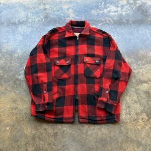 Beautiful‎ Vintage 1950s Wool Plaid Jacket Brent